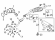 Diagram for Audi SQ5 Sportback Exhaust Pipe - 80A-253-409-B