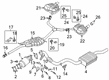 Diagram for Audi A4 Exhaust Resonator - 8W5-253-610