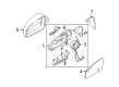 Diagram for Audi A6 Car Mirror - 4F1-857-410-AK-01C