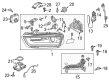 Diagram for Audi Headlight Motor - 8U0-941-295