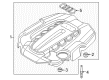 Diagram for Audi RS7 Engine Cover - 079-103-925-BB