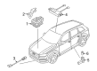 Diagram for Audi Back up Alarm - 5Q0-951-605-B