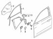 Diagram for Audi S6 Window Run - 4K0-837-431-B