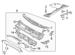 Diagram for Audi TTS Quattro Grille - 8S1-819-401-A-9B9