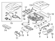 Diagram for Audi Seat Cushion - 8U0-881-439-A