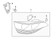 Diagram for Audi SQ5 Back Up Light - 8R0-945-093-D