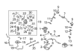 Diagram for Audi EGR Valve Gasket - 06A-131-120-D