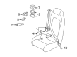 Diagram for Audi TT Seat Belt - 8N8-857-706-F-27D