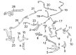 Diagram for Audi RS5 Coolant Pipe - 8W0-145-640