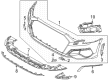 Diagram for Audi A3 Quattro Bumper Cover - 8Y0-807-065-GRU