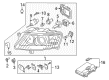 Diagram for Audi A6 Headlight - 4F0-941-029-ER