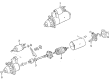 Diagram for Audi Starter Solenoid - 058-911-287