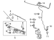 Diagram for Audi Windshield Washer Nozzle - 8Y0-955-988-D