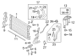 Diagram for Audi Radiator Support - 8K0-805-201
