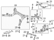 Diagram for Audi Trailing Arm - 8K0-505-312-J