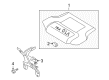 Diagram for Audi R8 Engine Cover - 420-103-926