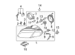 Diagram for Audi RS4 Light Socket - 8E0-941-669