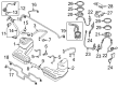 Diagram for Audi Fuel Filler Neck - 427-201-135-C