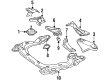 Diagram for Audi 80 Quattro Engine Mount - 443-199-382
