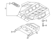 Diagram for Audi RS6 Avant Engine Cover - 4K0-103-925-A