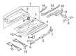 Diagram for Audi Rear Crossmember - 1K0-802-128-C