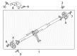 Diagram for Audi TT Quattro Drive Shaft - 8S0-521-101-G