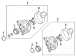 Diagram for Audi A6 Quattro Alternator - 06E-903-016-KX
