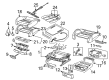 Diagram for Audi A6 Quattro Seat Cushion - 4F0-881-439-B