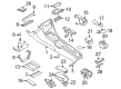 Diagram for Audi S4 Ashtray - 8E0-857-951-J-4PK
