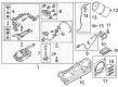 Diagram for Audi S8 Suspension Control Module - 4H0-907-553-E