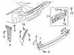 Diagram for Audi S7 Sportback Bumper - 4K8-807-309-A