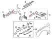 Diagram for Audi SQ5 Frame Rail - 8R0-805-304-A