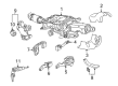 Diagram for Audi A4 Ignition Lock Assembly - 8E0-898-375-AB