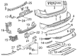 Diagram for Audi SQ8 Bumper - 4M0-807-309