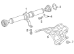 Diagram for Audi A5 Quattro Drive Shaft - 8T0-521-101-S