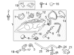 Diagram for Audi TT Headlight - 8J0-941-004-C
