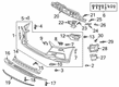 Diagram for Audi A7 Sportback Grille - 4K8-807-683-9B9