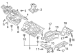 Diagram for Audi A6 Quattro Exhaust Heat Shield - 4K0-825-725-C