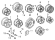 Diagram for Audi Wheel Cover - 8W0-601-170