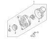 Diagram for Audi Alternator Bracket - 078-903-143-N