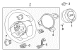 Diagram for Audi RS5 Emblem - 8T0-419-685-A-3Q7
