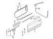 Diagram for Audi RS4 Door Seal - 8H0-837-478-B