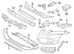 Diagram for Audi Q5 Bumper Cover - 8R0-807-108-L-GRU