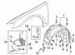 Diagram for Audi S8 Wheelhouse - 4N0-821-192-D