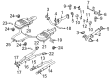 Diagram for Audi S8 Muffler Strap - 4E0-253-662-F