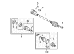 Diagram for Audi R8 CV Boot - 420-498-201