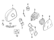 Diagram for Audi TT Mirror Cover - 8J0-857-502-A-GRU