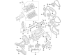 Diagram for Audi Camshaft Bearing - 06M-109-307-E