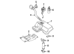 Diagram for Audi 100 Gas Cap - 443-201-551-AA