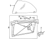 Diagram for Audi Cabriolet Window Regulator - 895-837-398-C